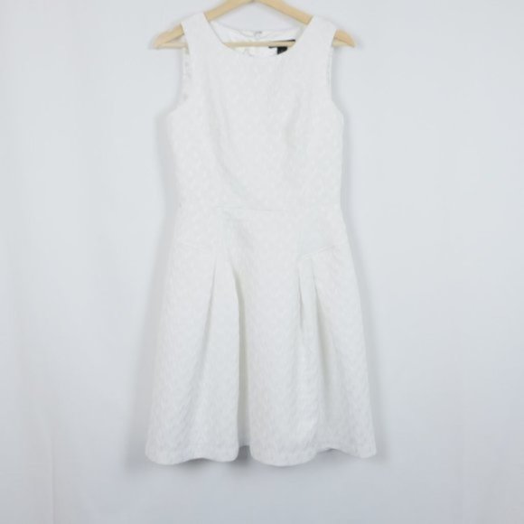 White House Black Market Dresses & Skirts - WHBM White Fit and Flare Dress
